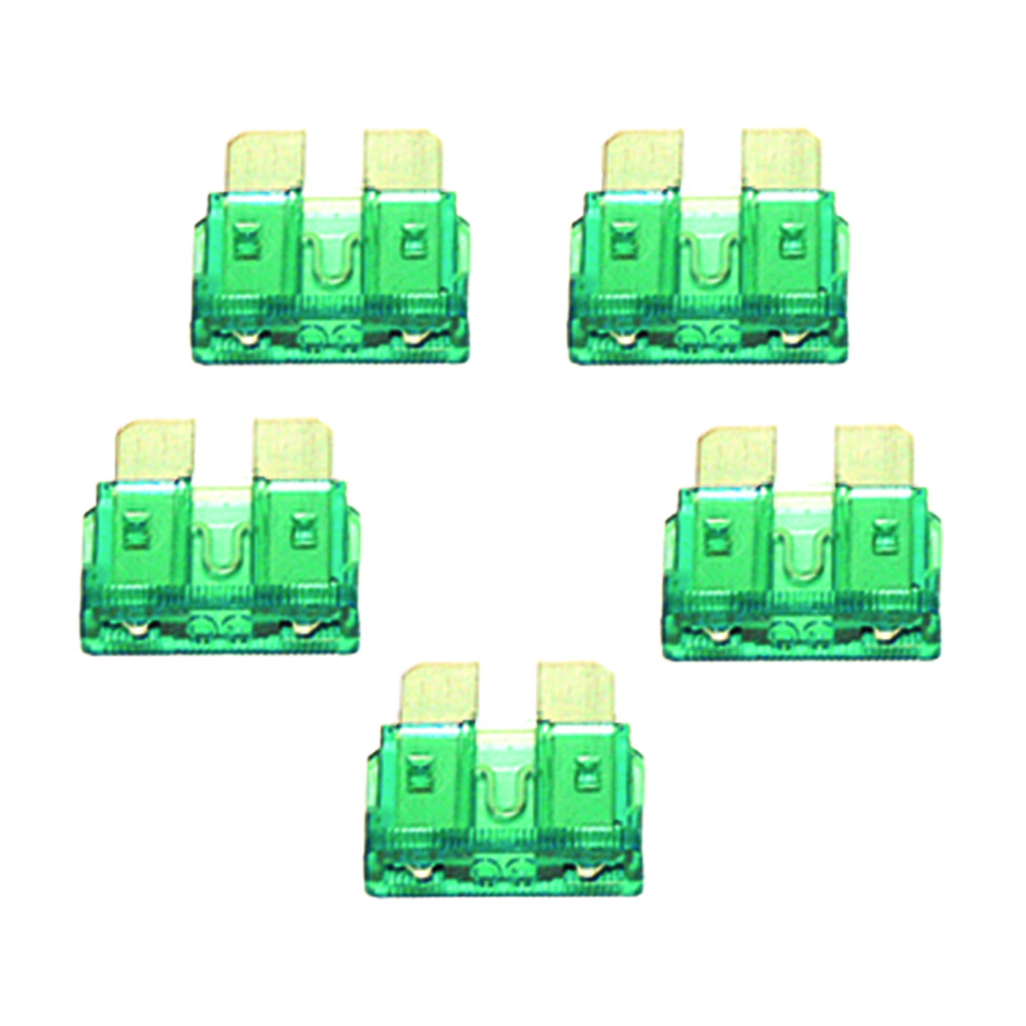 Viair Blade Style Fuse - 30 Amp, Fast Acting, 5 Pcs, Model# 92932